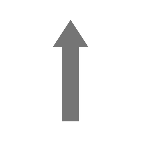 5S Supplies 5S Corner Markers, 3 1/2 in W., 10 in L., 0.003 in Thickness, 25 PK VSA-SQUARE-GRAY - main